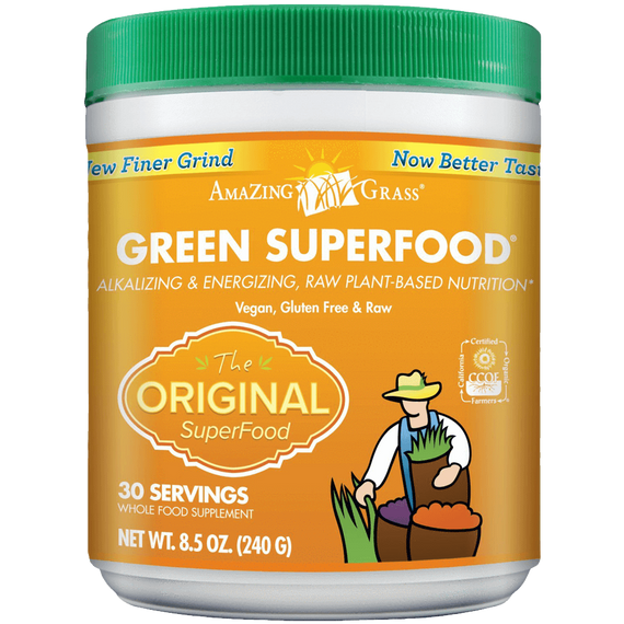 Amazing Grass Green SuperFood Original 30 Servings 8.5 Ounces