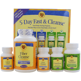 Nature's Secret 5-Day Fast & Cleanse 5-Part 5-Day Program
