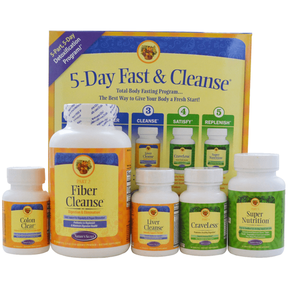 Nature's Secret 5-Day Fast & Cleanse 5-Part 5-Day Program