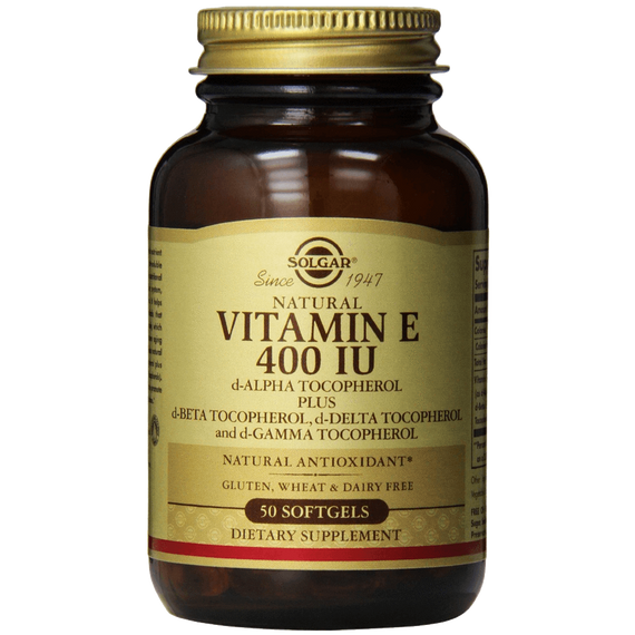 Solgar Vitamin E 400 IU 50 Softgels
